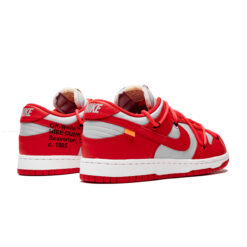 Alternative view of Nike Off-White Dunk University Red