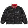 Supreme Shiny Reversible Puffy Jacket Black