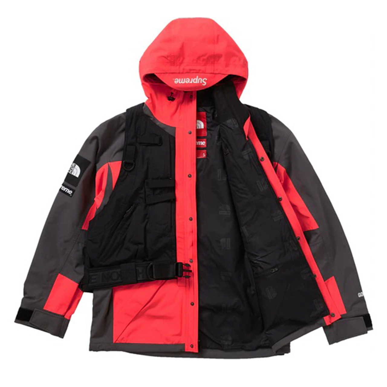 Supreme The North Face RTG Jacket + Vest Bright Red - DS Kicks