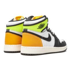 Alternative view of Air Jordan 1 Retro High OG Volt Gold (GS)